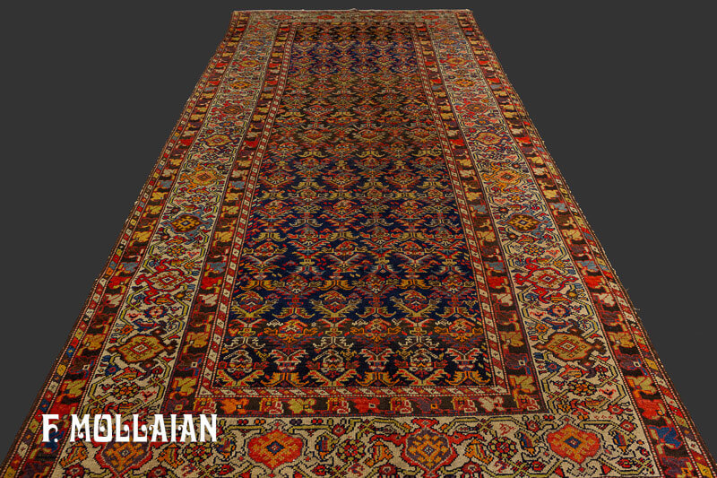 Antique Persian Gallery Size Runner Malayer Carpet  n°:12158674
